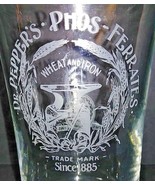 Dr Pepper Fountain 16 Oz Glass Phos Ferrates 100th Anniversary 1885-1985 - $9.04