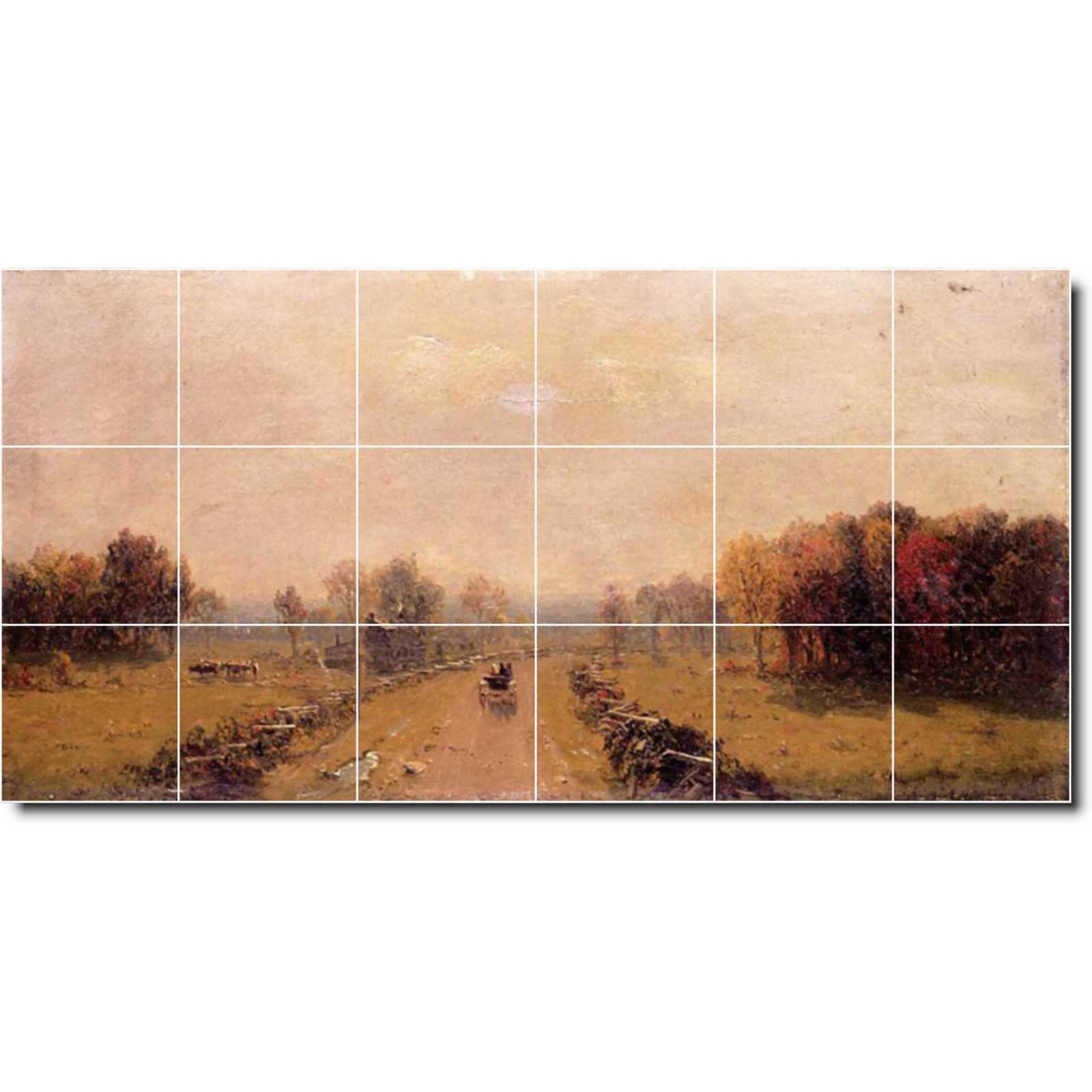 Gifford sanford carriage on a country road