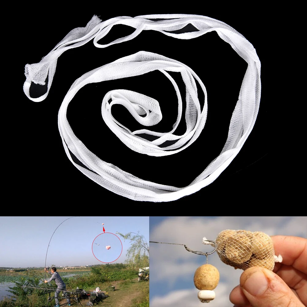 5M PVA Soluble PVA Mesh Refill Carp Fishing Feeder Fishing Lures Refill Hair Rig - $32.88