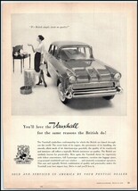 1959 Vauxhall Automobile PRINT AD BX4 - $4.74