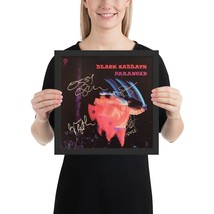 Black Sabbath FRAMED REPRINT signed Paranoid album Framed Reprint - £61.86 GBP