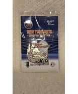Vtg New York Mets Shea Stadium Souvenir Pin 2005 New York Times New Sealed - $144.47 MXN