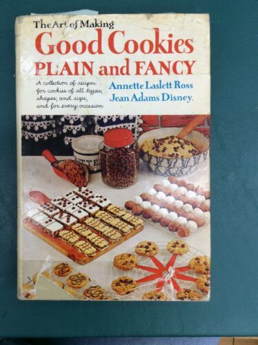 Primary image for Vintage Cookbook Good Cookies Plain & Fancy Annette Laslett Ross Hardcover