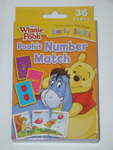 Winnie the Pooh - Pooh&#39;s Number Match - Learning Cards (36 Cards) - $8.00