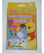 Winnie the Pooh - Pooh&#39;s Number Match - Learning Cards (36 Cards) - £6.29 GBP