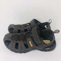Teva Forebay Fisherman Leather Sandals Walking Hiking Water Shoes Men’s Size 11 - £27.11 GBP