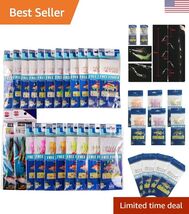 High Carbon Hooks Fishing Rigs Set - 22 Pack for Freshwater &amp; Saltwater ... - $30.42