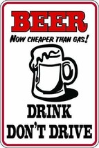 Kent Sparks Special Warning? Funny Beer Cheaper Than Gas Drink Don&#39;t Dri... - $8.00