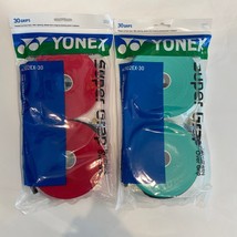 YONEX Super Grip Synthetic OverGrip Tennis Badminton Green Pink NWT AC10... - £51.67 GBP