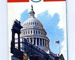 ESSO Washington DC Map and Visitors Guide 1965 General Drafting - $11.88