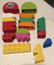 Lego Duplo Lot Of 20 Pieces Parts Pictured - $8.90