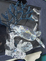 Swarovski Wonders Of The Sea Crystal Sculpture Eternity Retired Nib Orig - £356.11 GBP