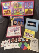 Candy Land VCR Board Game 1986 Nearly Cib, Missing A Few Character Holders - $23.76
