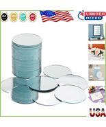 High-Quality 2-Inch Round Mirrors for Crafting, 60-Piece Glass Tile Set - $385.67 MXN