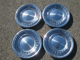 Genuine 1962 1963 Lincoln Continental hubcaps wheel covers - $93.15