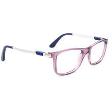 Ray-Ban Small Eyeglasses RB 1549 3735 Purple/Silver Rectangular Frame 48... - $79.99