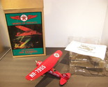 WINGS OF TEXACO 1929 LOCKHEED AIR EXPRESS DIE CAST COIN BANK AIRPLANE - £35.88 GBP