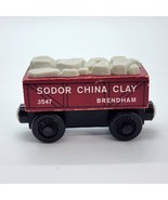 2001 Thomas &amp; Friends China Clay Car Sodor 3547 Wooden Railway Vintage - $272.16 MXN