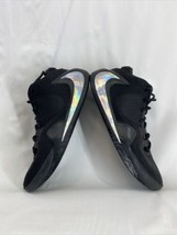 Nike Air Giannis Antetokounmpo Zoom Greek Freak 1 Black Hologram Size 10.5 - $37.99