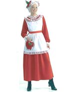 FORUM CLASSIC MRS. CLAUS ADULT WOMEN&#39;S COSTUME ONE SIZE UP TO SIZE 14/16... - $1,260.46 MXN