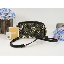 Michael Kors Studded Butterfly Double Zip Leather Camera Crossbody Bag NWT - £143.65 GBP