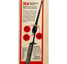 South Bend Presto Lock Fishing Rod 1953 Advertisement Outdoor Sporting DWDD20 - £23.59 GBP