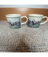 Vintage Polo Ralph Lauren Coffee Tea Mugs 1988 Made In Japan (set of 2) - £8.94 GBP