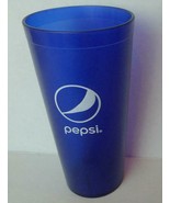 Pepsi Tall Blue Plastic Tumbler 24 ounces - £4.65 GBP