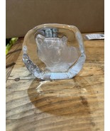 Vintage Leaded Crystal Bear Figurine By Cristal d&#39;Arques From France 24% - $18.99