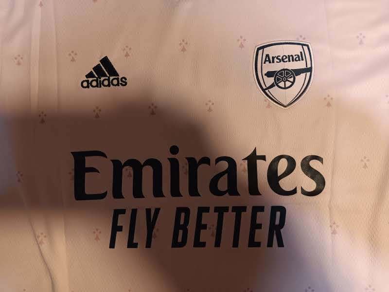 Gabriel Martinelli #11 Arsenal FC EPL Stadium Pink Third Soccer Jersey 2022-2023 Item image 5