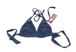 xhileration Swimsuit Top Bikini Dusty Blue Size XS - $9.74