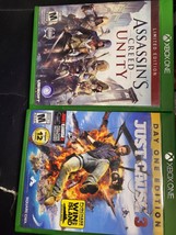 Lot Of 2: Assassin&#39;s Creed Unity + Just Cause 3 (Xbox One)/ Complete - £4.45 GBP