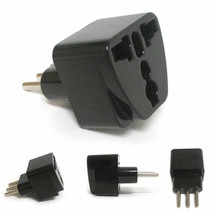 Universal to Italian Travel Power Plug Adapter Adaptor Power Convert 3 Pin Type - £10.27 GBP