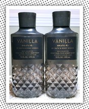 Bath &amp; Body Works VANILLA NOIR for Men 10 oz 3-in-1 Hair Face Body Wash Gel (x2) - $30.91