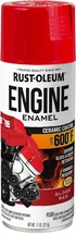 Rust-Oleum 363569 Engine Enamel Spray Paint, 11 oz, Gloss Red - $19.76