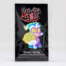 Helluva Boss Moxxie Spring 2023 Limited Edition Rainbow Plated Enamel Pin - £35.96 GBP