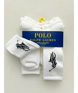 Polo Ralph 5-Pair Classic Pony Sport Socks White - £55.84 GBP