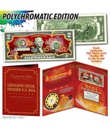 2025 CNY Lunar Chinese New YEAR OF SNAKE Polychromatic 8 SNAKES $2 Bill ... - $21.46