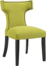 One Chair In Wheatgrass Fabric With Nailhead Trim From The Modway Curve - £135.83 GBP