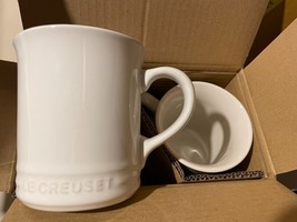 Le Creuset 14 oz Coffee Mug 6 Total  - £54.60 GBP