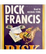 Dick Francis Risk Audiobook Cassettes 1989 Vintage Complete Mystery ELEC - $34.17 CAD