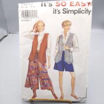 UNCUT Vintage Sewing PATTERN Simplicity 8059, Misses 1992 Split Skirt in... - $17.42