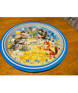 Easter / Spring Tin Tray - Bunny, Raccoon, Squirrel, Chicks (1986 SNP Chicago) 2 - £6.29 GBP