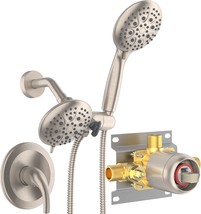 High Pressure 35-Function Dual 2 In 1 Shower Faucet, Patented 3-Way Water - $101.94