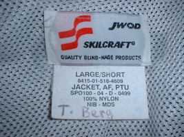 USAF US Air Force PT uniform jacket size Large-Short - £23.98 GBP