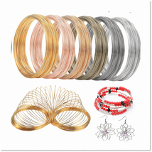 Multicolor Jewelry Wire for DIY Necklaces, Bracelets, Earrings - Steel Memory Wi - $27.71