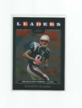 Randy Moss (New England Patriots) 2008 Topps Chrome LEADERS-REC Yds Card #TC128 - £3.98 GBP