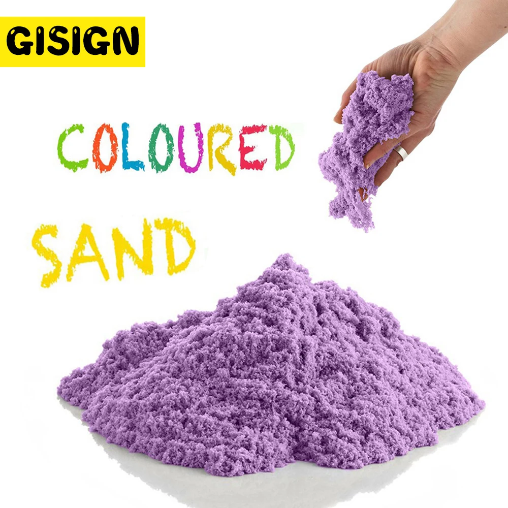 Dynamic Sand Toy Clay Educational Colored Soft Magic Sand Space Indoor Arena - £9.58 GBP+