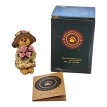 Boyds Bears &quot;Miss Stopawhyle...Making Time&quot;  Bearstone Figurine 227781 IE/4752 - £13.12 GBP