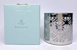 PartyLite Enchanted Silver Votive Candle Holder Rare Retired NIB PLB2/P9... - $19.99